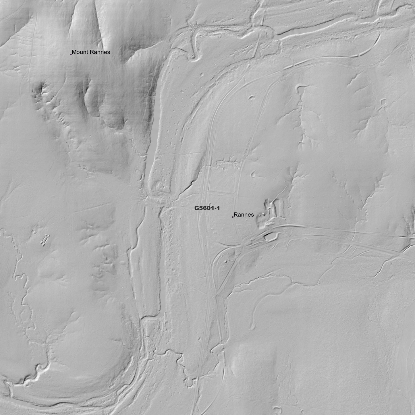 Rannes 1m Digital Elevation Model (G5601-1)