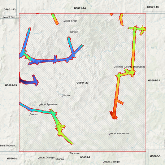 Mount Appenben 1m Digital Elevation Model (G5601-20)
