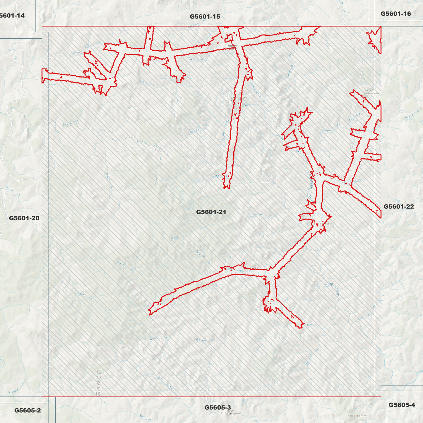 Mount Shaw 1m Digital Elevation Model (G5601-21)