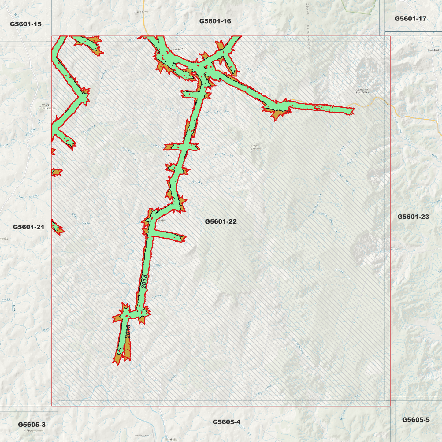 Coominglah 1m Digital Elevation Model (G5601-22)