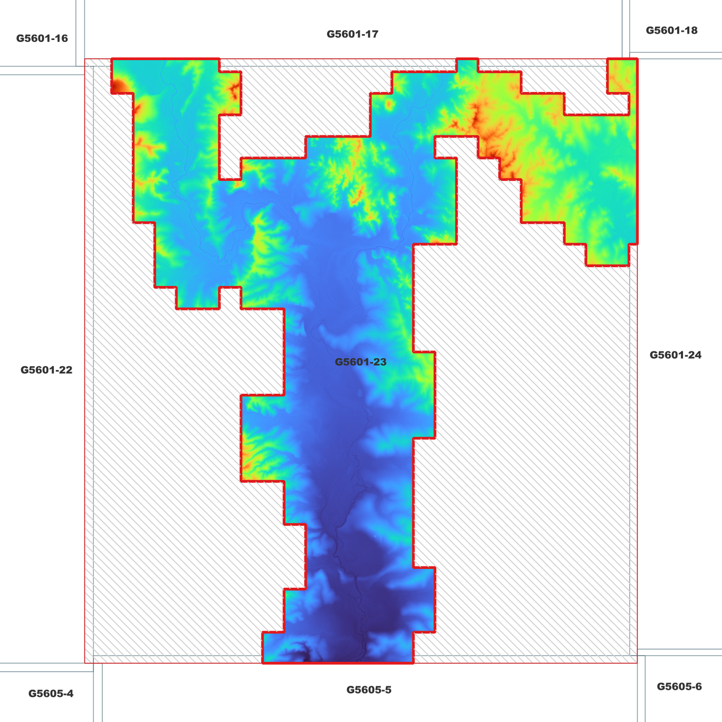 Monto 1m Digital Elevation Model (G5601-23)