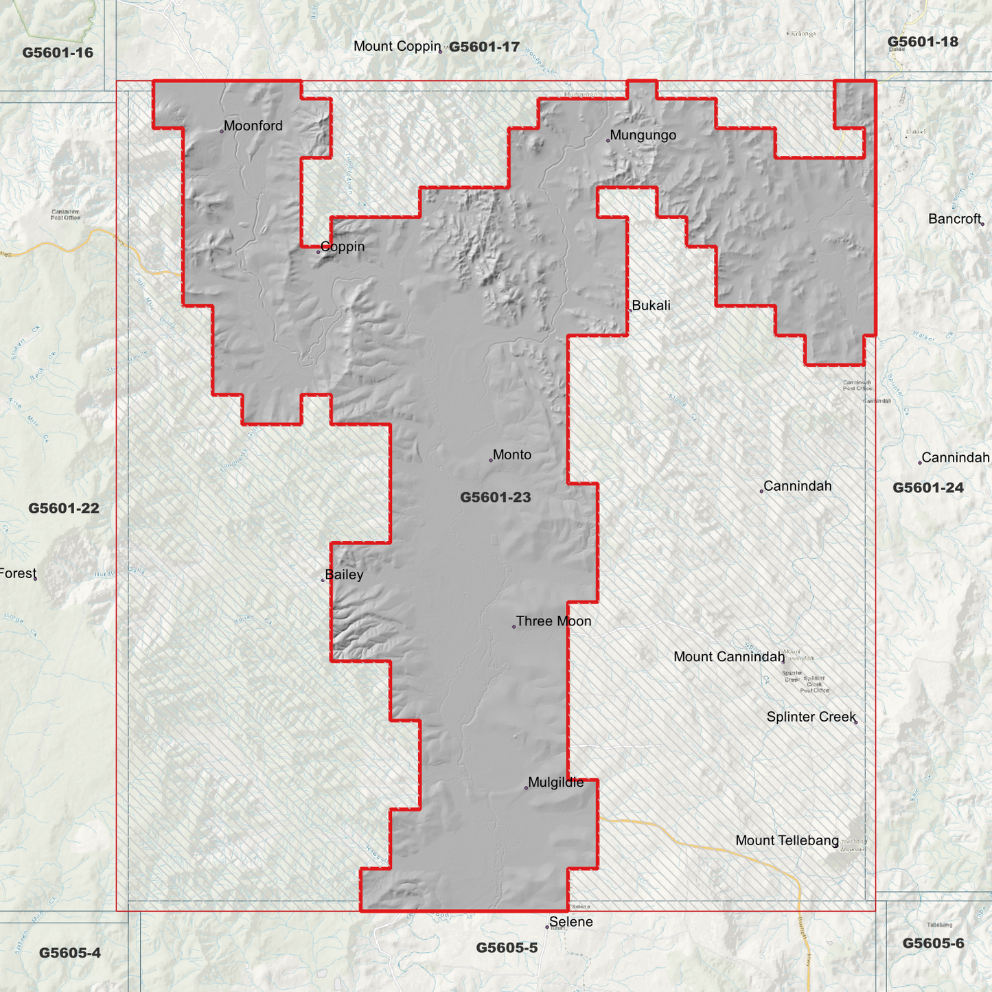 Monto 1m Digital Elevation Model (G5601-23)