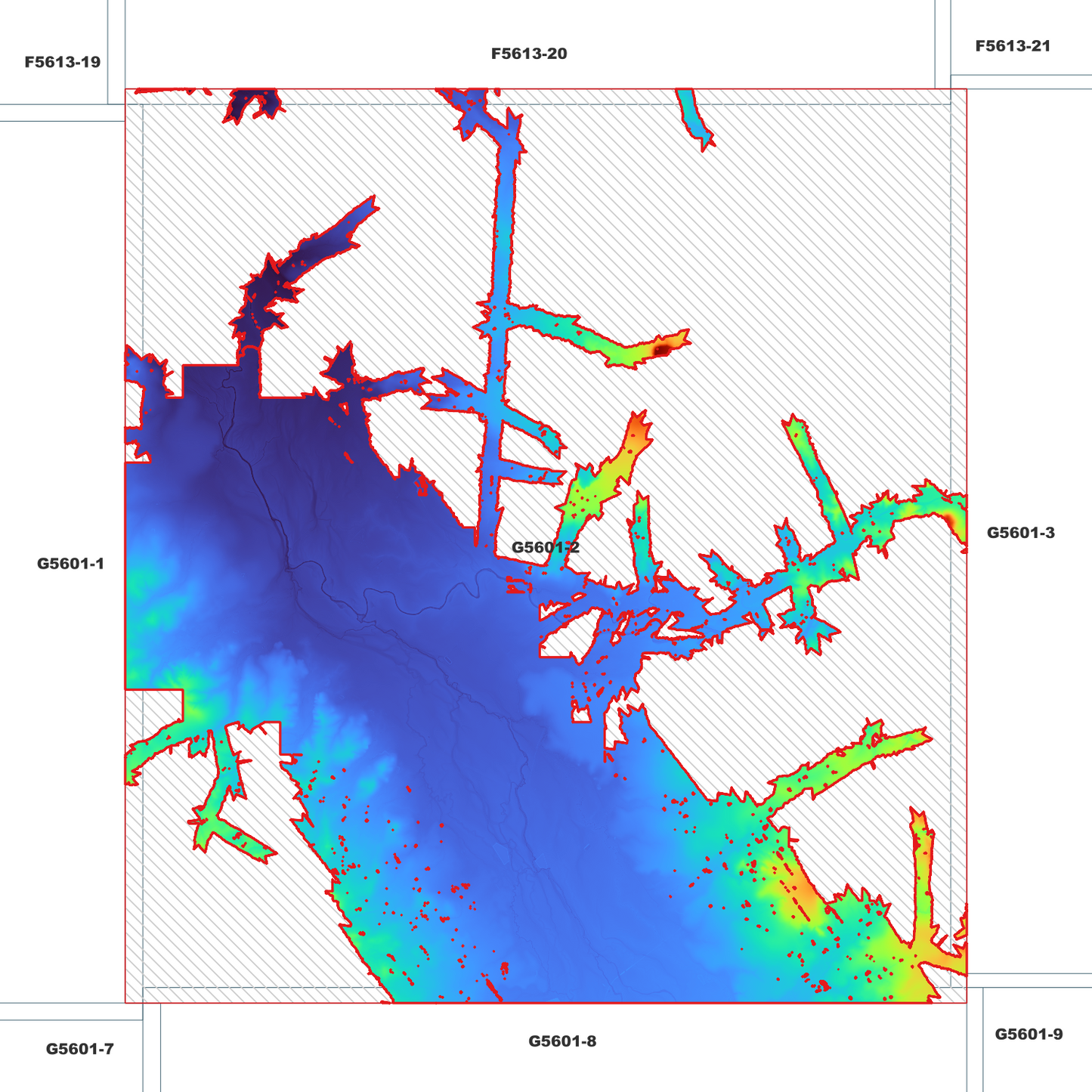 Jambin 1m Digital Elevation Model (G5601-2)