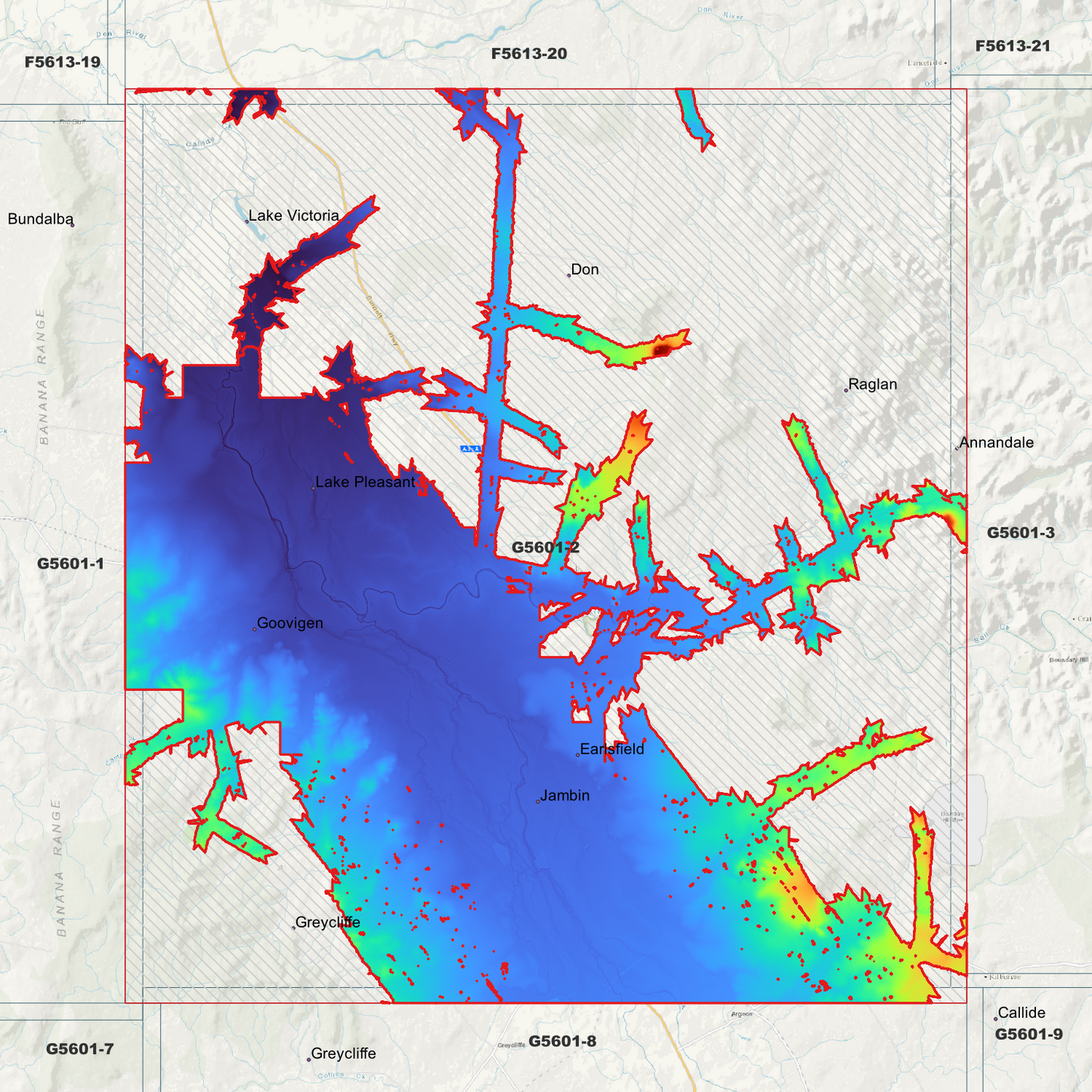 Jambin 1m Digital Elevation Model (G5601-2)