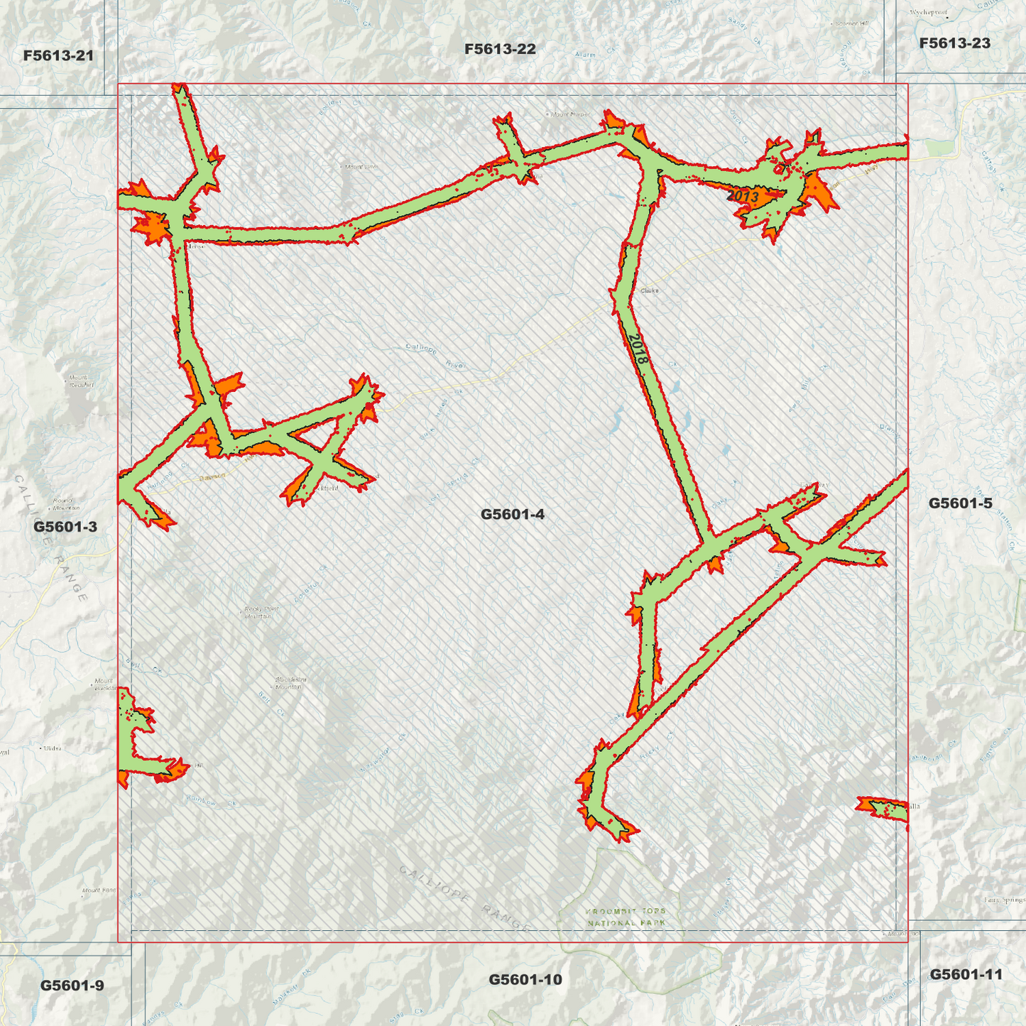 Mount Grim 1m Digital Elevation Model (G5601-4)