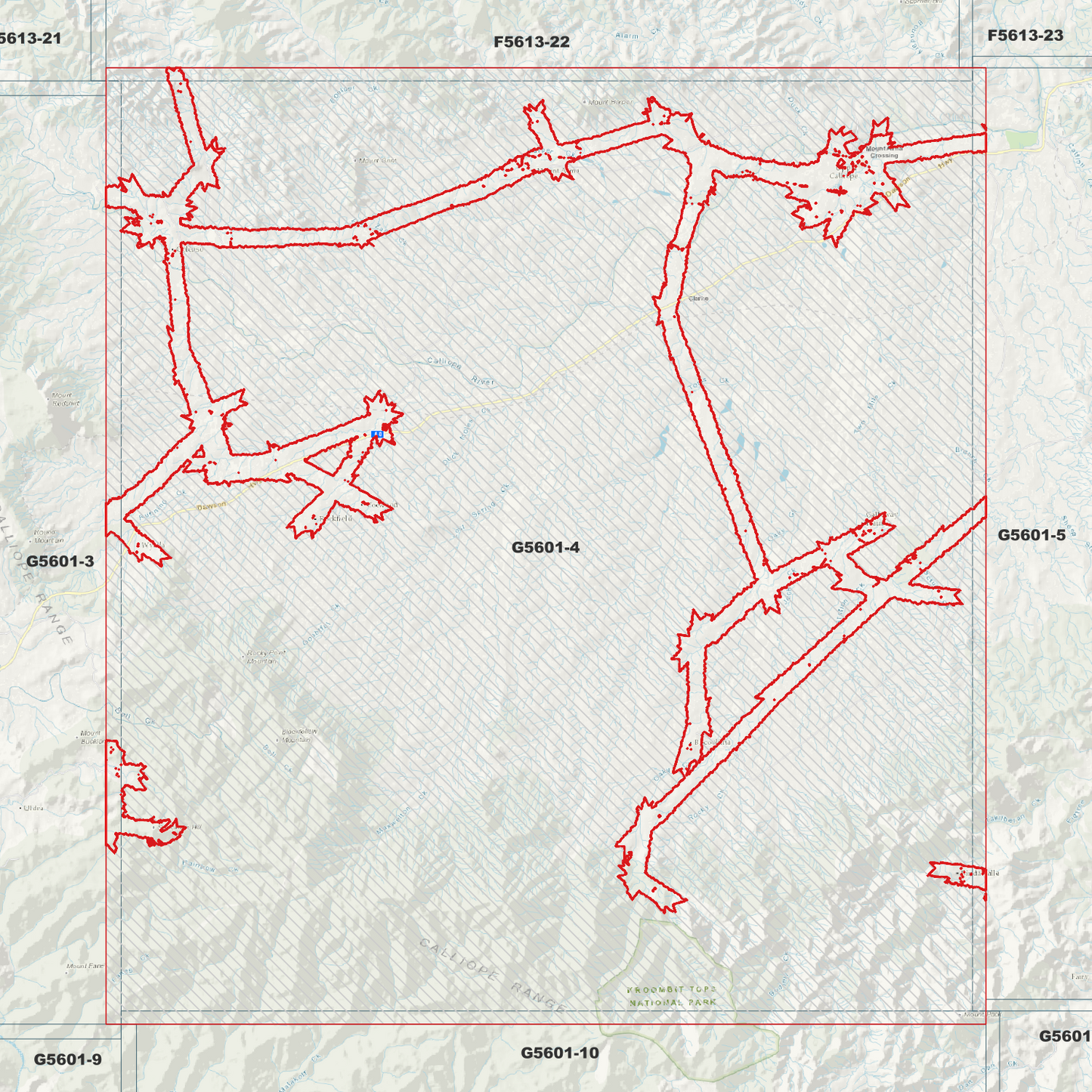 Mount Grim 1m Digital Elevation Model (G5601-4)