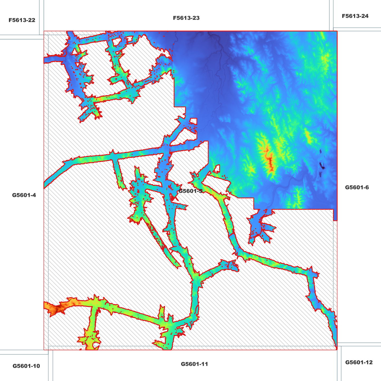 Calliope 1m Digital Elevation Model (G5601-5)
