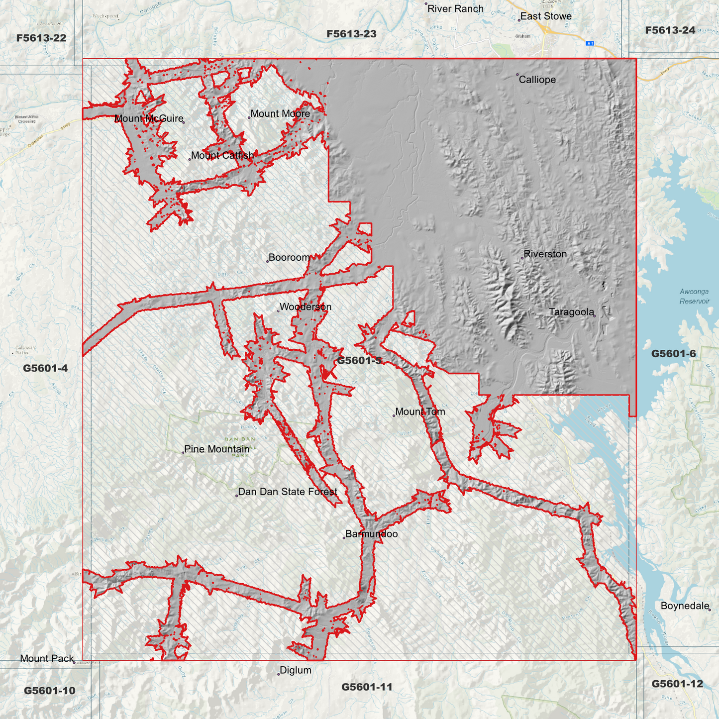 Calliope 1m Digital Elevation Model (G5601-5)
