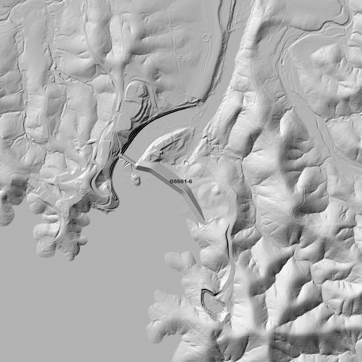 Lake Awoonga 1m Digital Elevation Model (G5601-6)