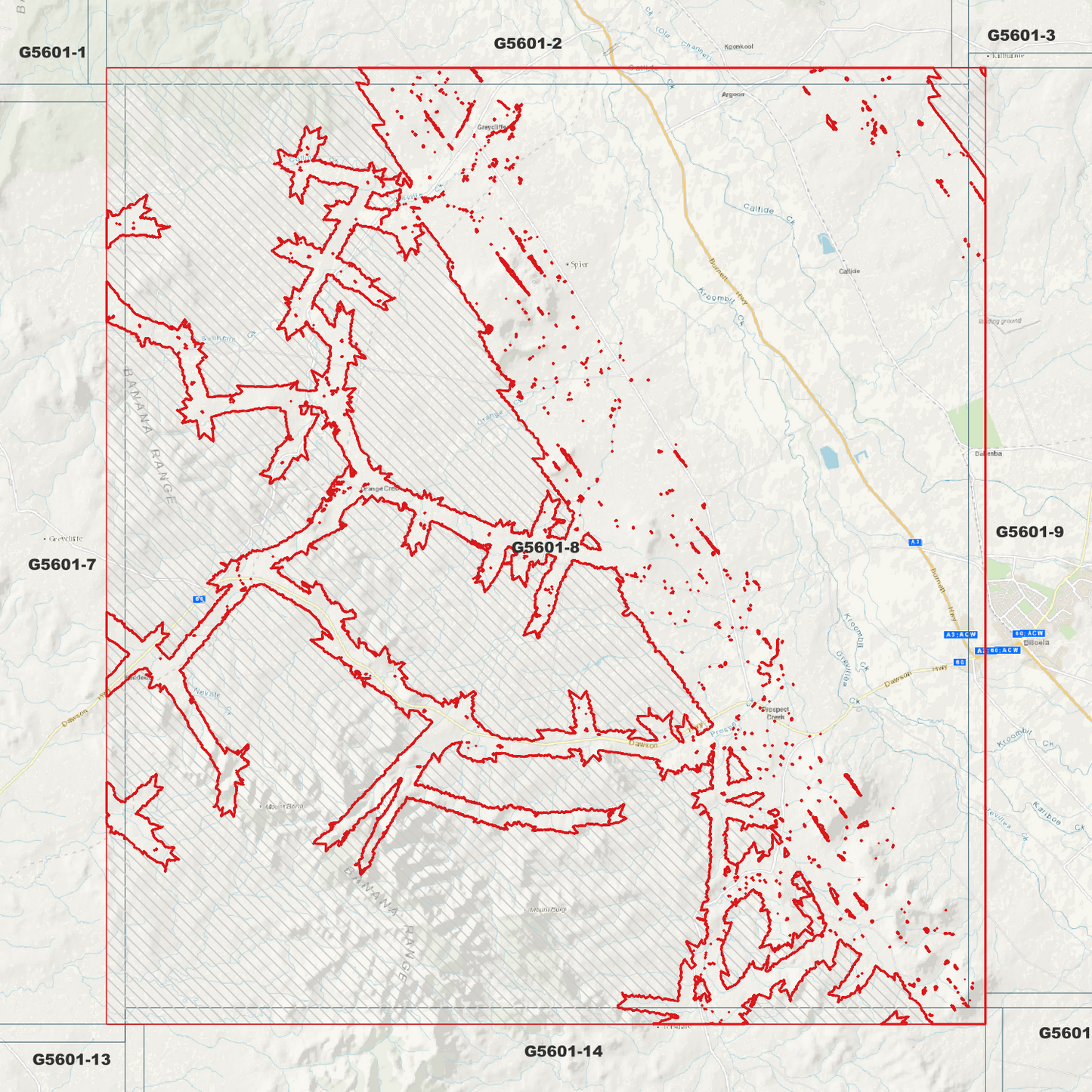 Orange Creek 1m Digital Elevation Model (G5601-8)