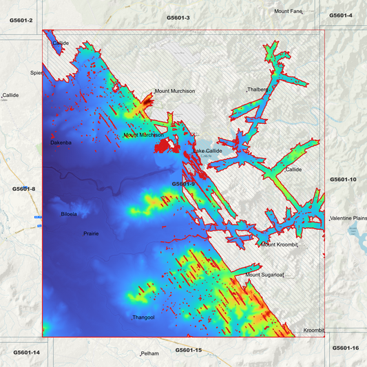 Biloela 1m Digital Elevation Model (G5601-9)