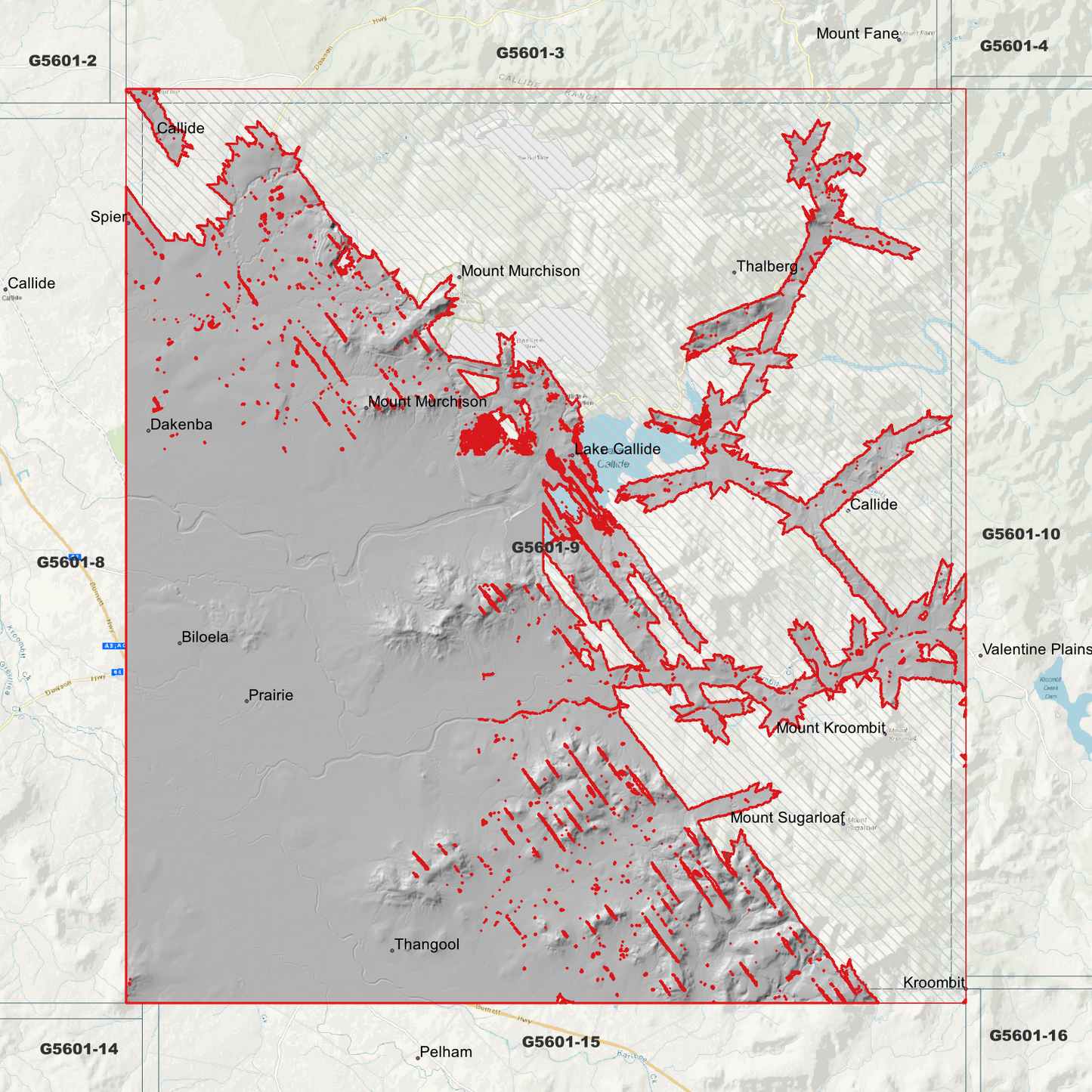 Biloela 1m Digital Elevation Model (G5601-9)