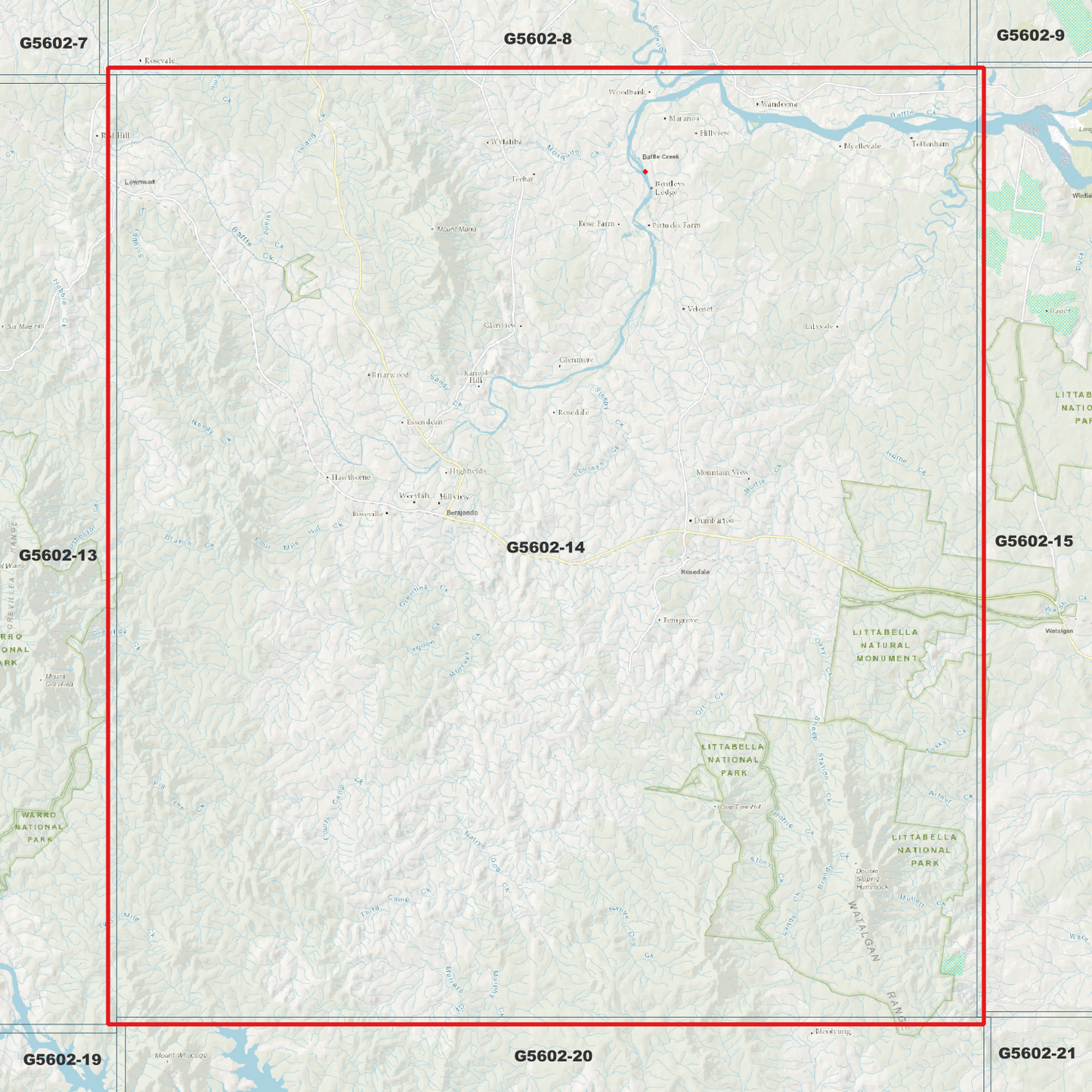 Mount Maria 1m Digital Elevation Model (G5602-14)