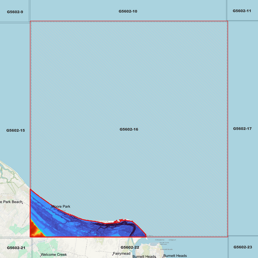 Moore Park 1m Digital Elevation Model (G5602-16)