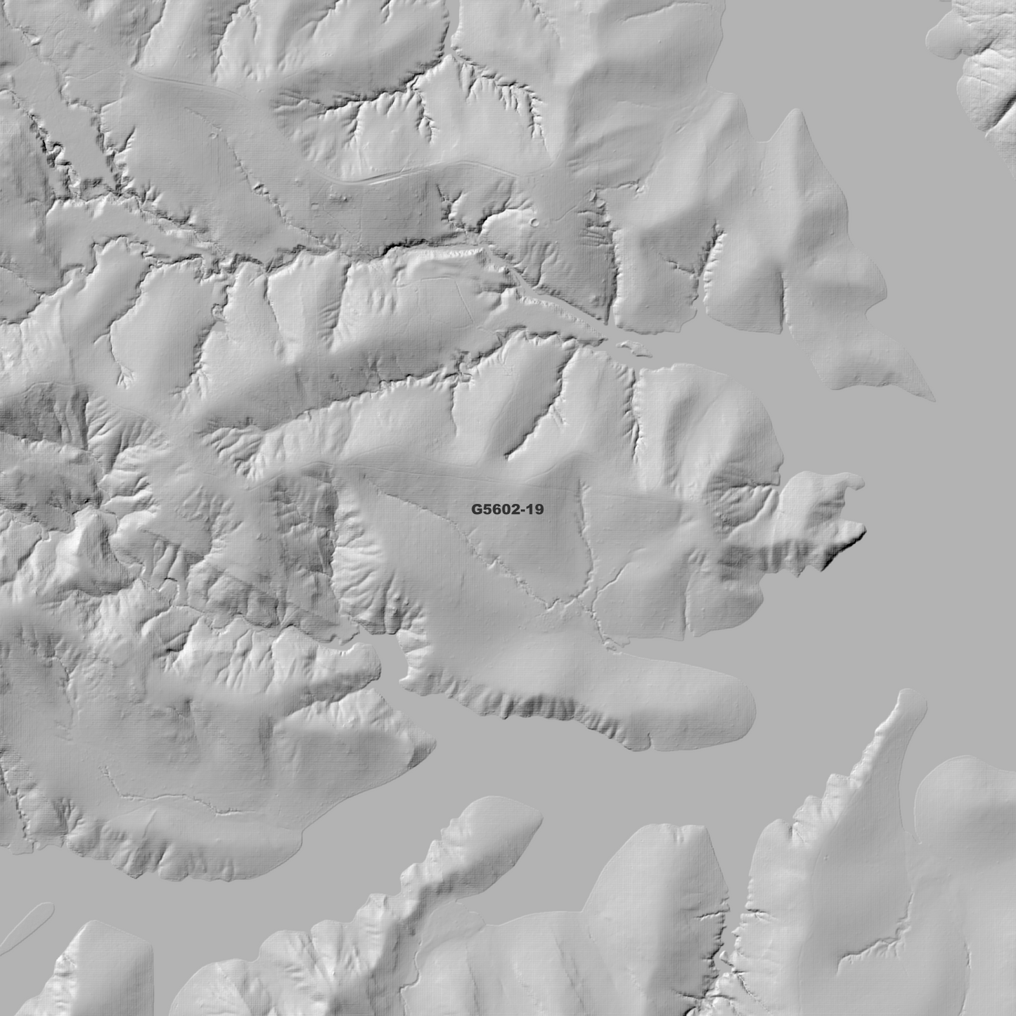 Mount Gaeta 1m Digital Elevation Model (G5602-19)