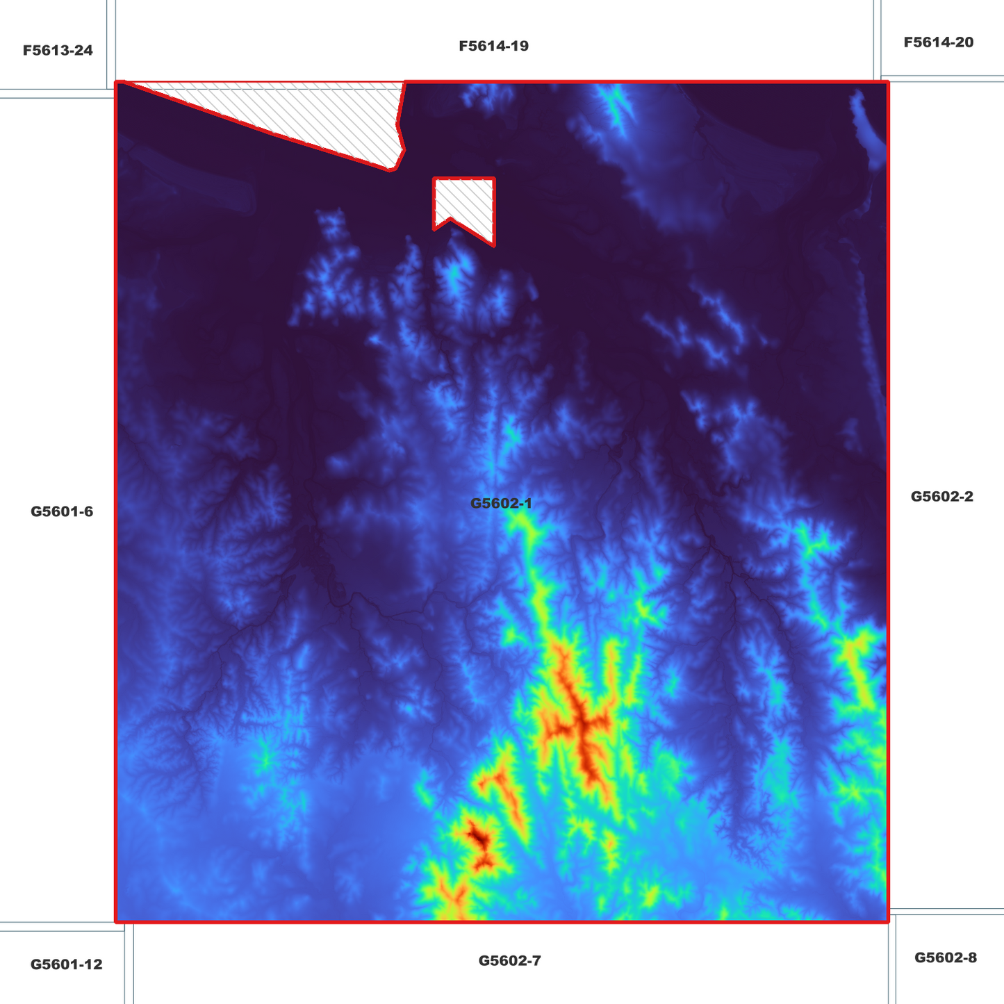 Rodds Bay1m Digital Elevation Model (G5602-1)