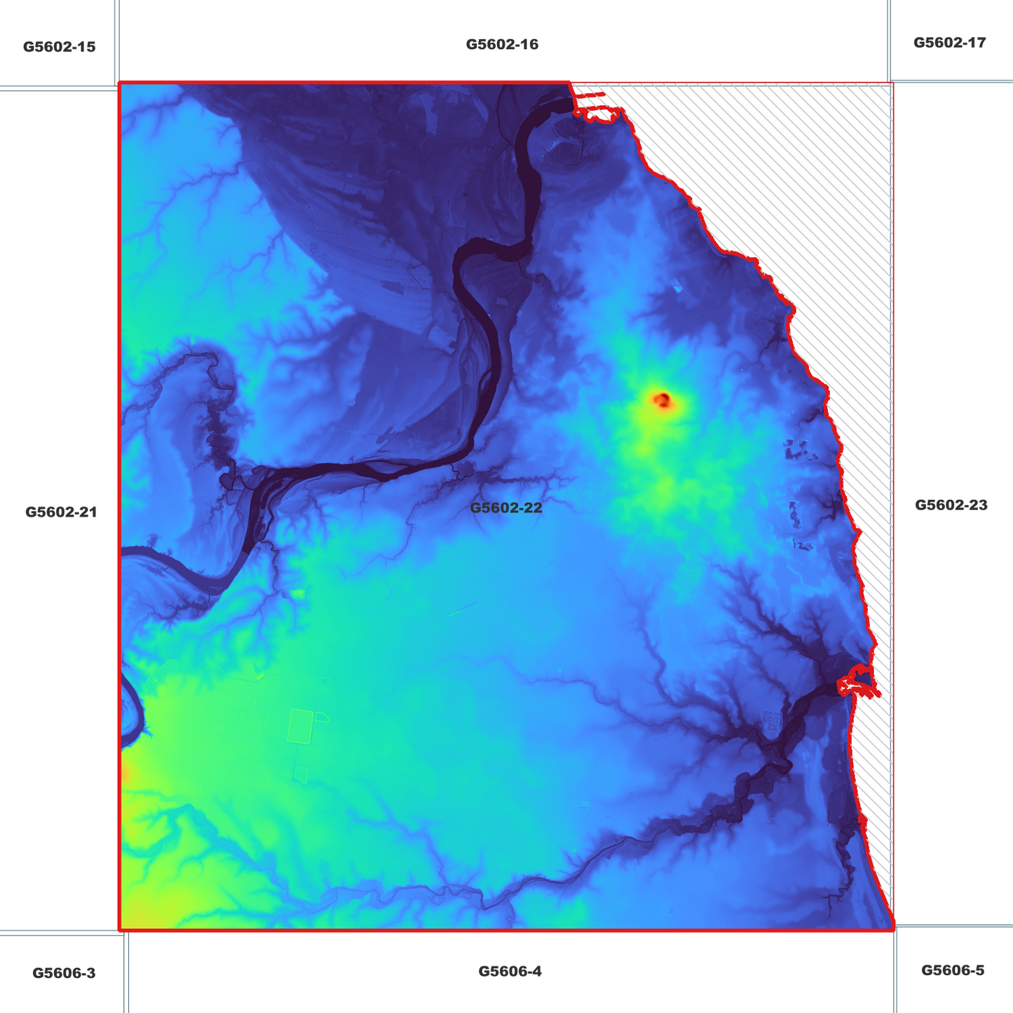 Bundaberg 1m Digital Elevation Model (G5602-22)