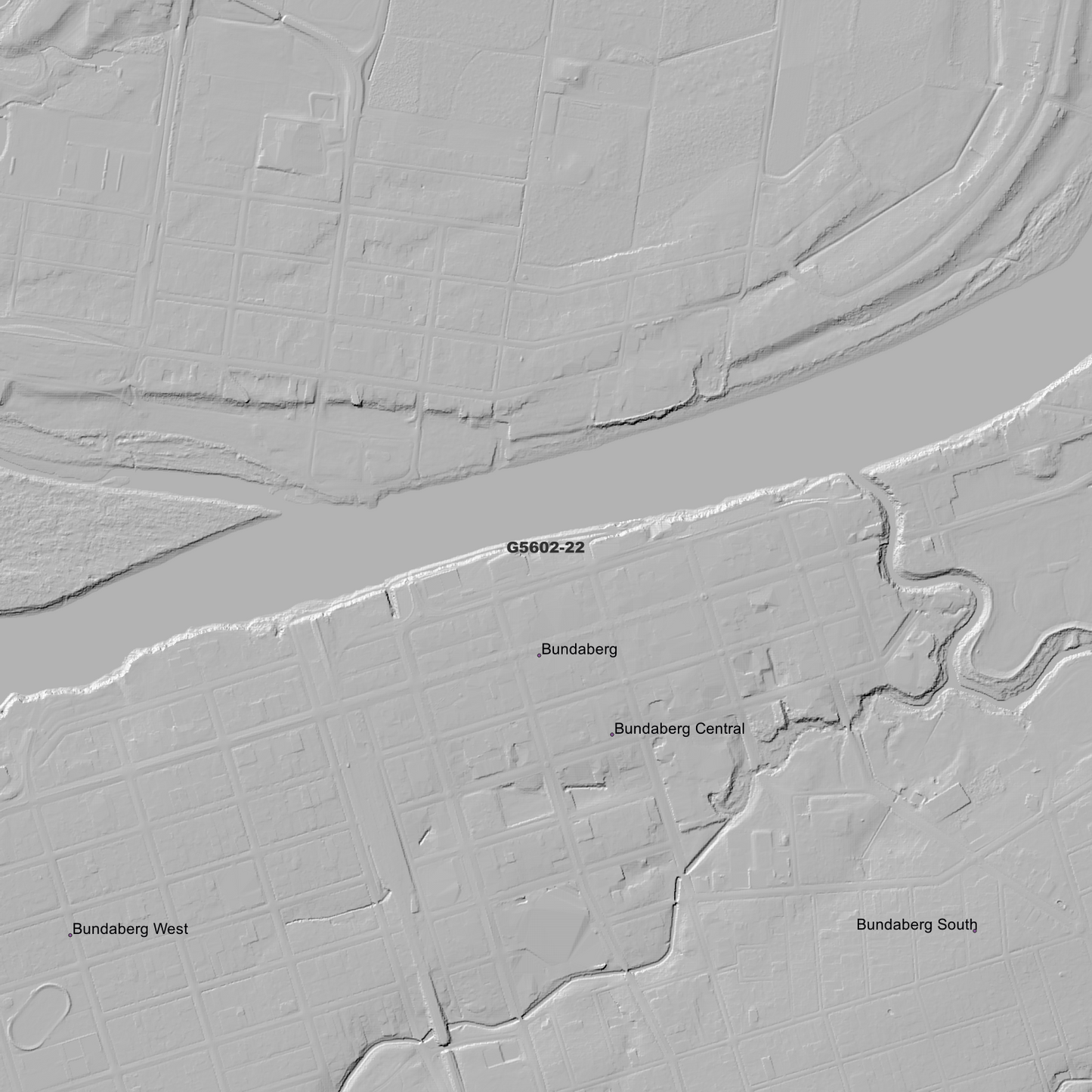 Bundaberg 1m Digital Elevation Model (G5602-22)