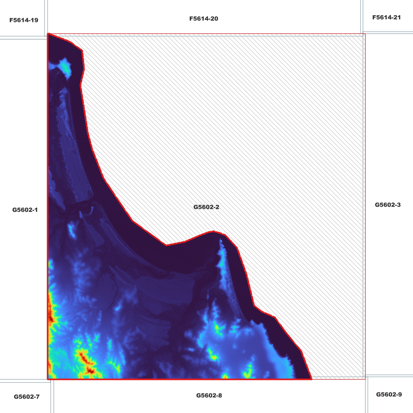 Seventeen Seventy 1m Digital Elevation Model (G5602-2)
