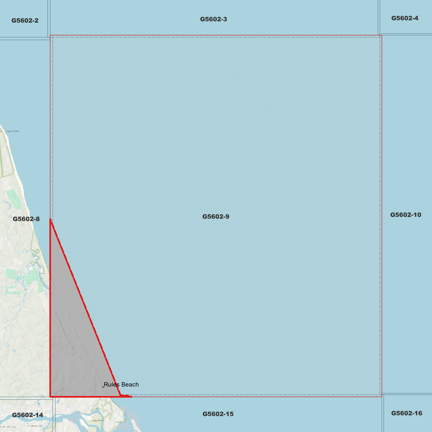 Rules Beach 1m Digital Elevation Model (G5602-9)