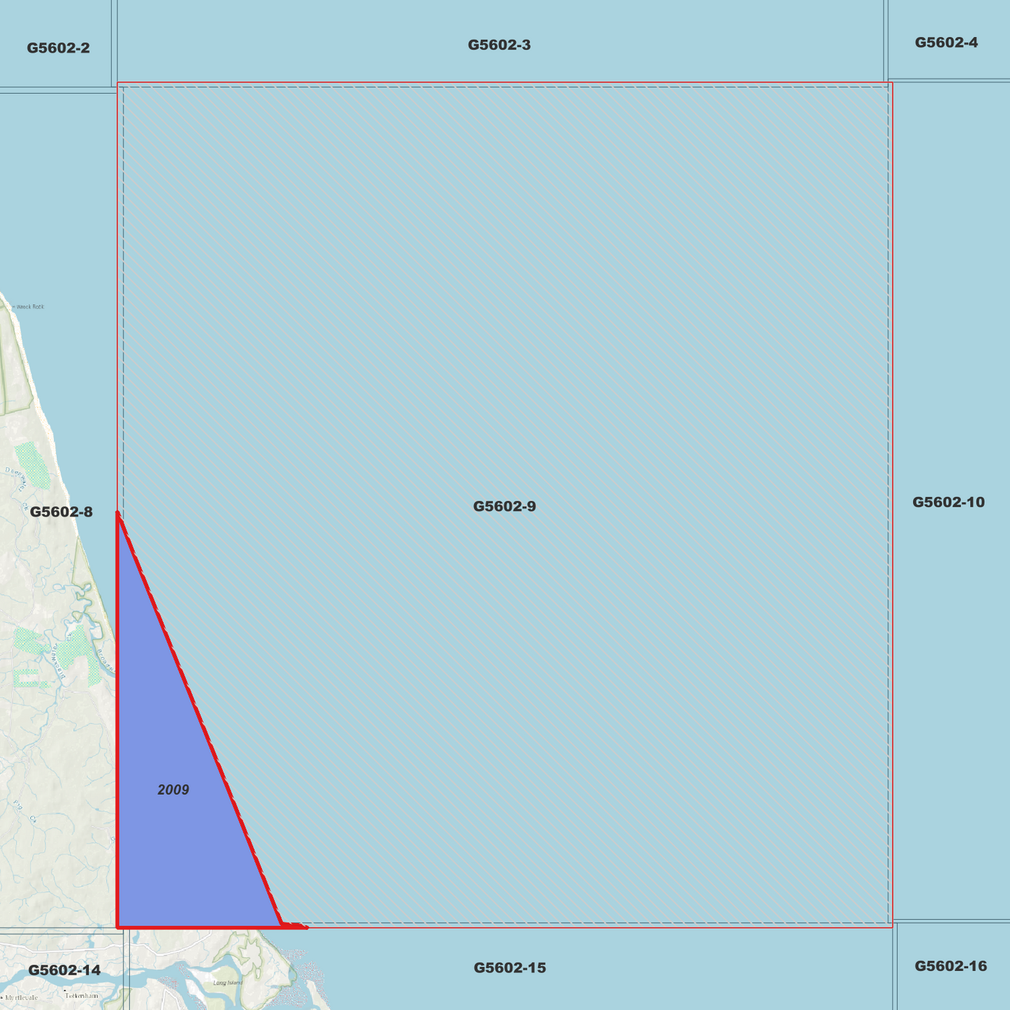 Rules Beach 1m Digital Elevation Model (G5602-9)