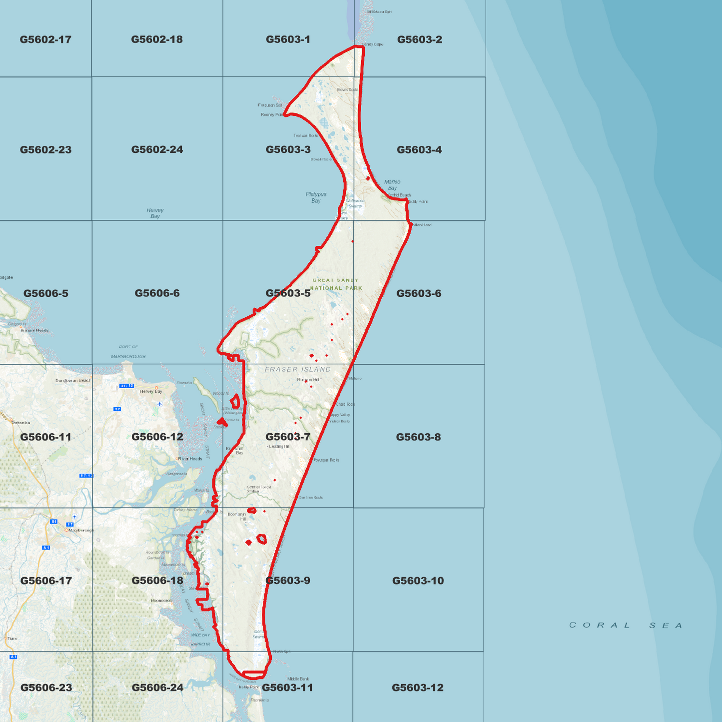 K’gari Special 1m Digital Elevation Model (G5603-0)