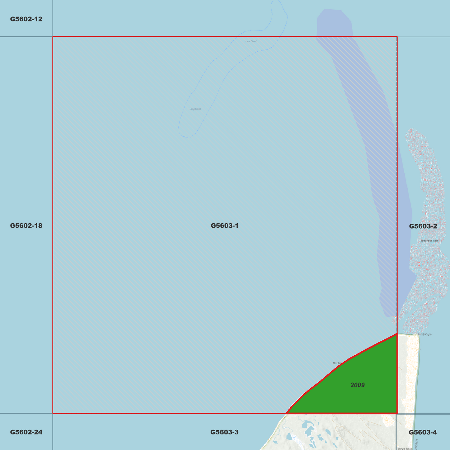 Flinders 1m Digital Elevation Model (G5603-1)