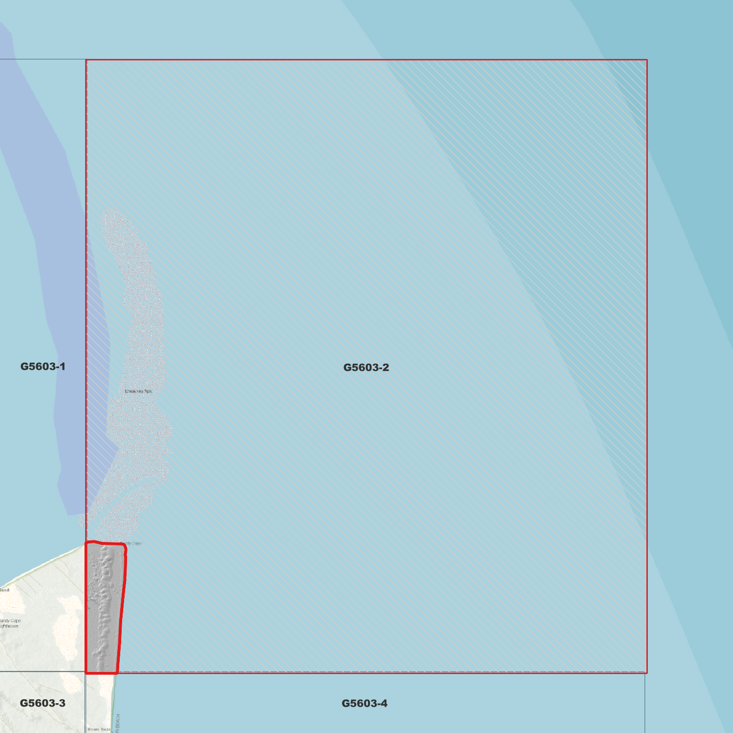 Sandy Cape 1m Digital Elevation Model (G5603-2)