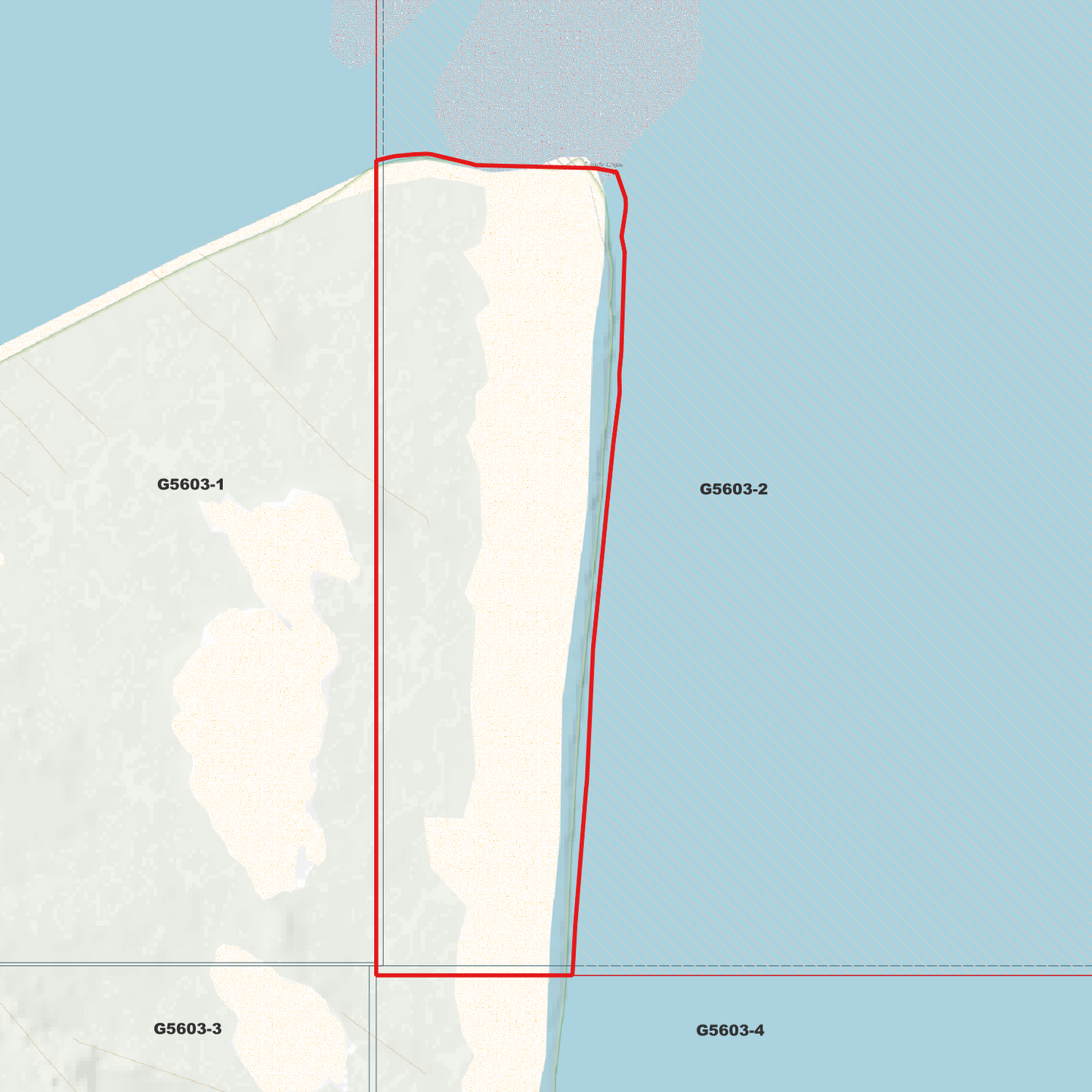 Sandy Cape 1m Digital Elevation Model (G5603-2)
