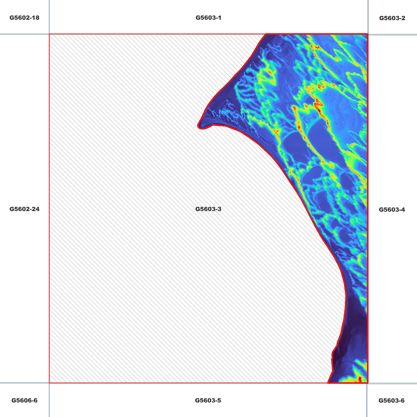 Platypus Bay 1m Digital Elevation Model (G5603-3)