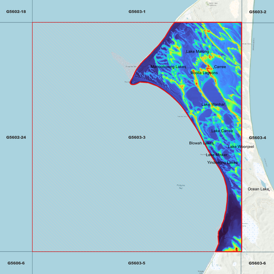 Platypus Bay 1m Digital Elevation Model (G5603-3)