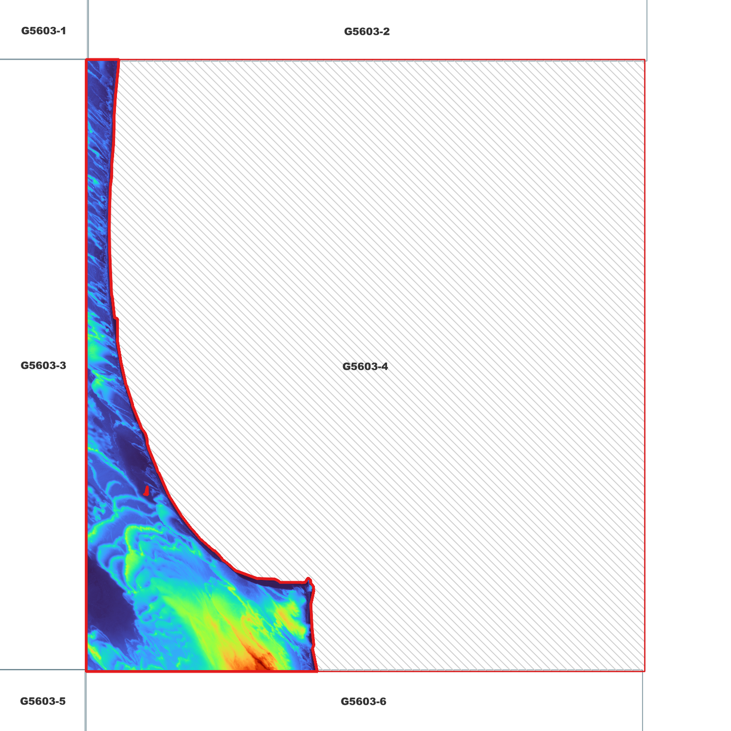 Ocean Lake 1m Digital Elevation Model (G5603-4)