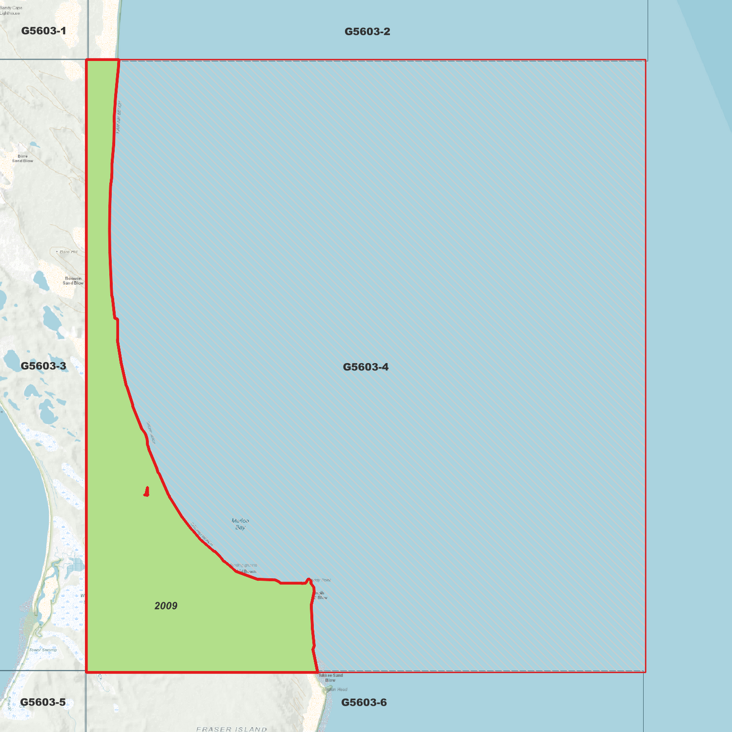 Ocean Lake 1m Digital Elevation Model (G5603-4)