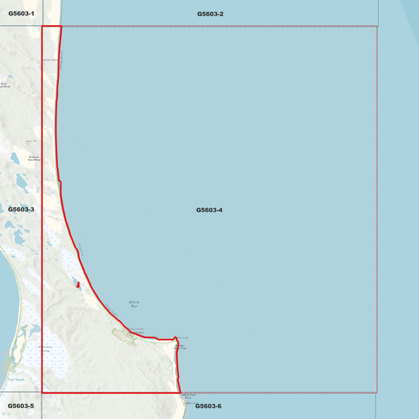 Ocean Lake 1m Digital Elevation Model (G5603-4)
