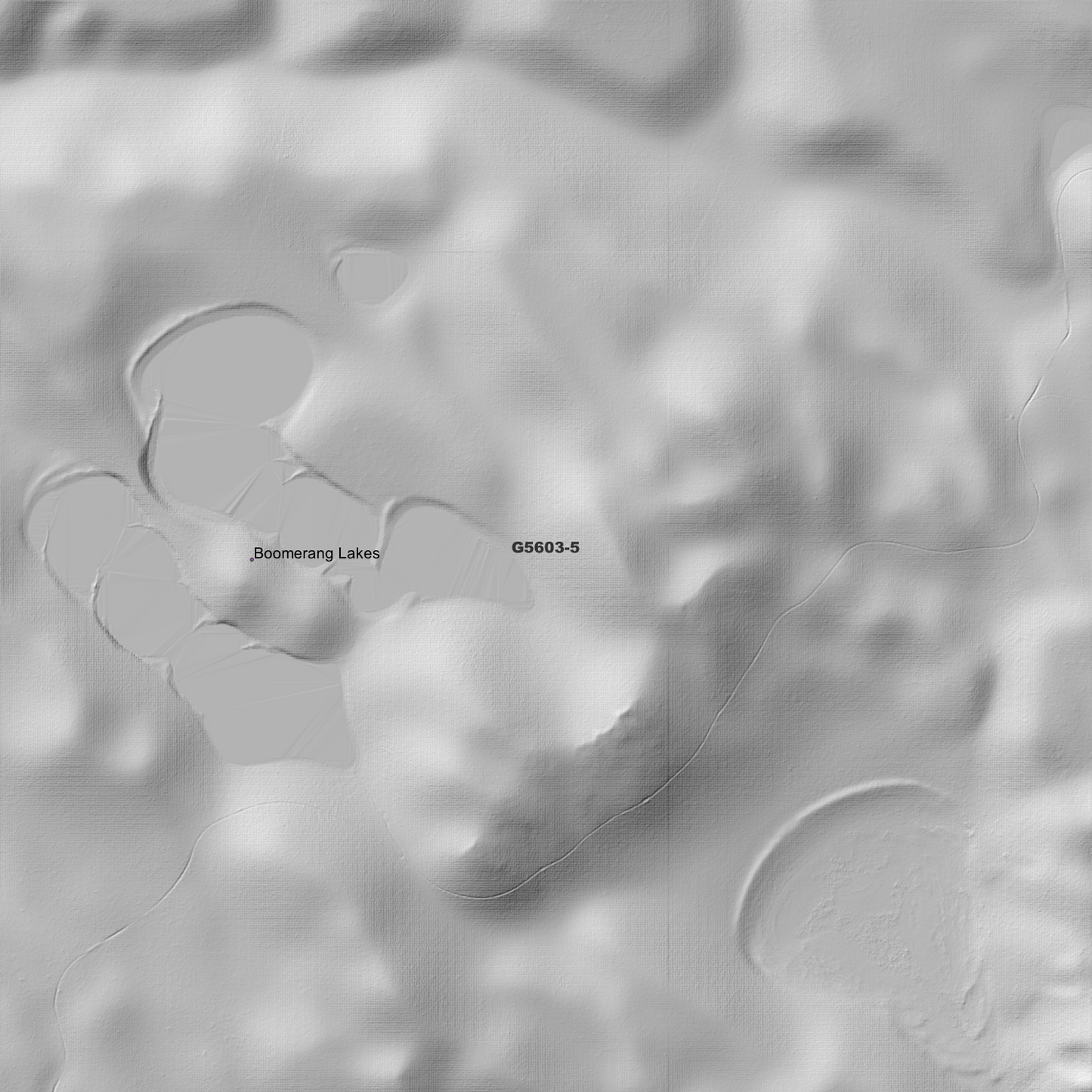 Lake Bowarrady 1m Digital Elevation Model (G5603-5)