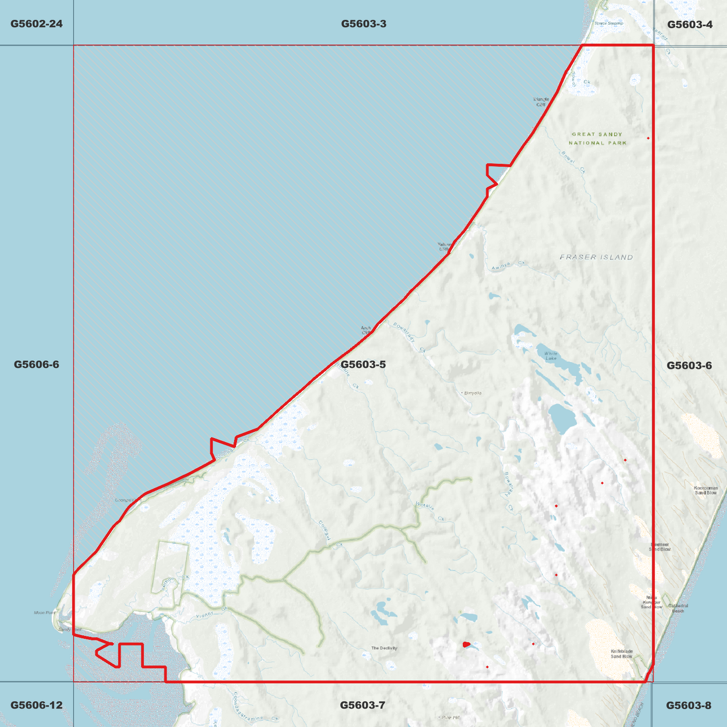 Lake Bowarrady 1m Digital Elevation Model (G5603-5)