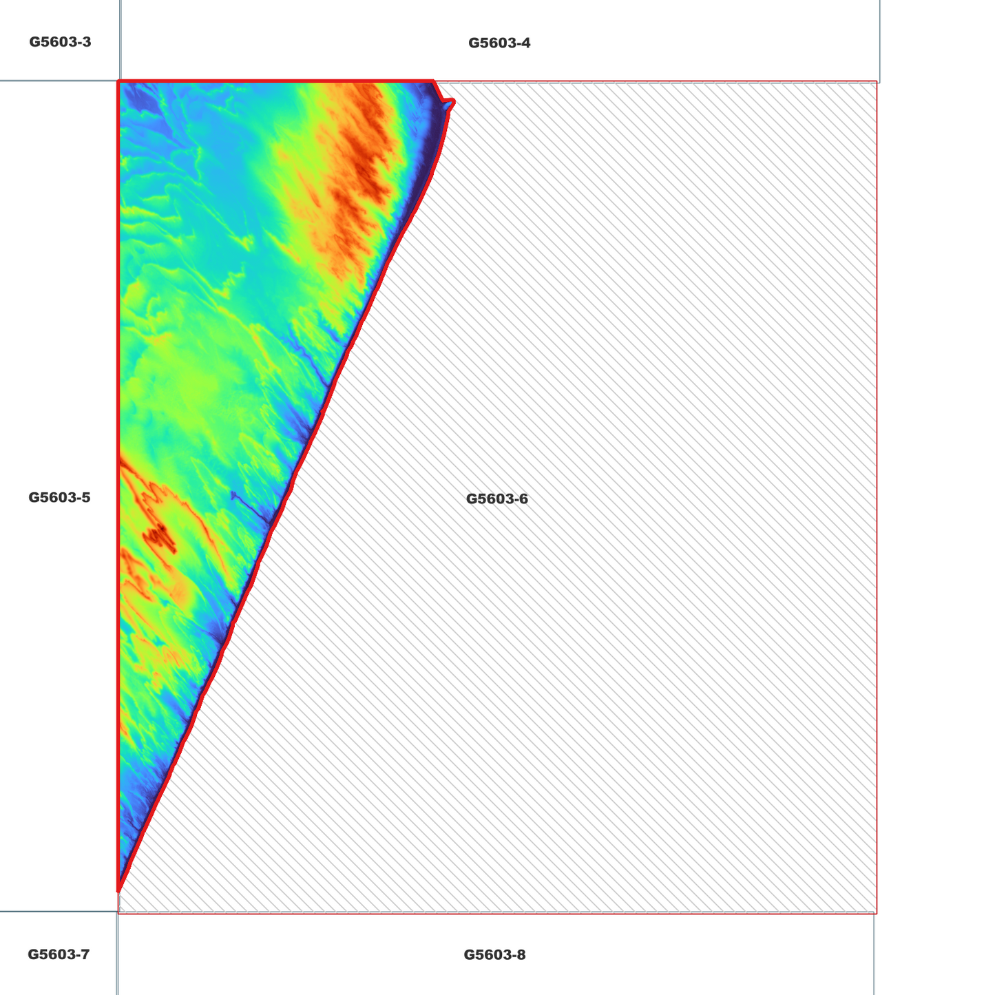 Cathedrals 1m Digital Elevation Model (G5603-6)