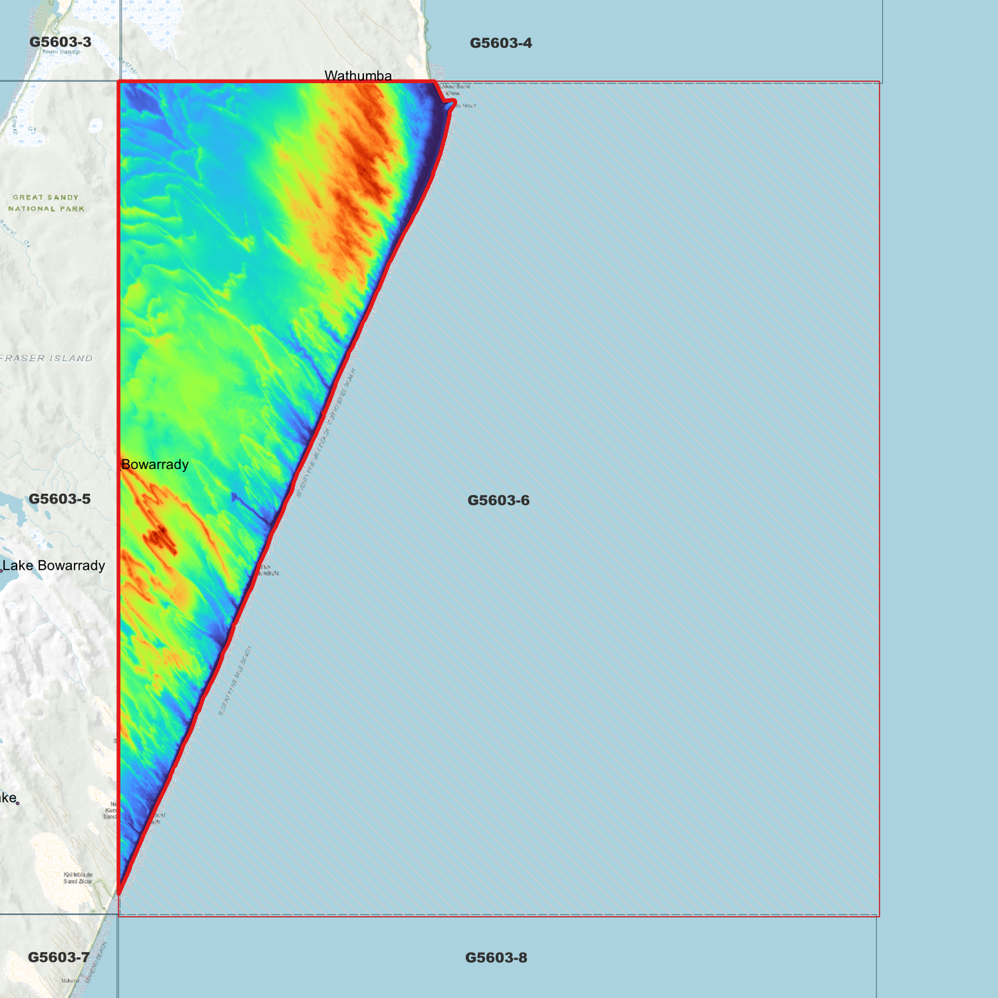 Cathedrals 1m Digital Elevation Model (G5603-6)
