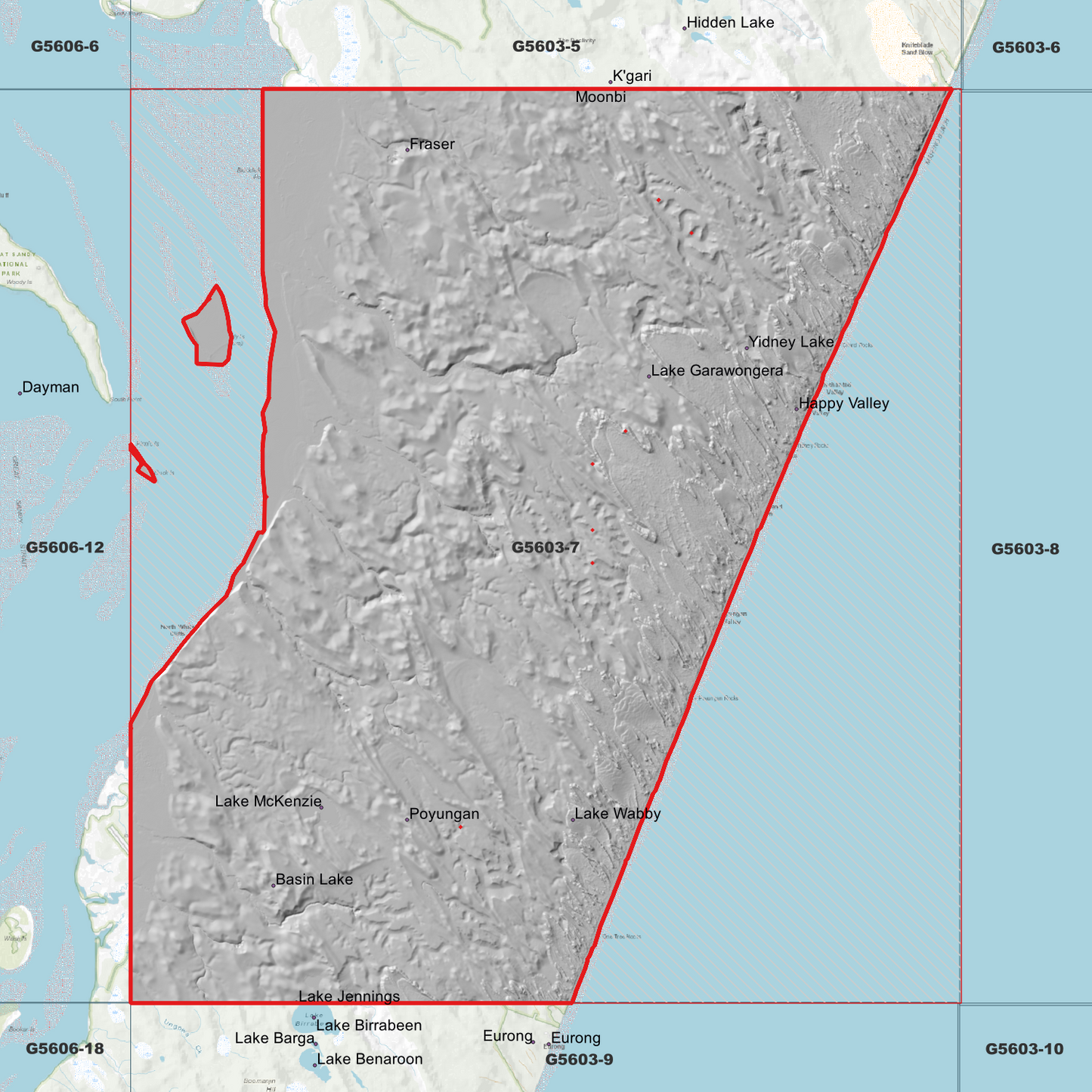 Poyungan Valley 1m Digital Elevation Model (G5603-7)