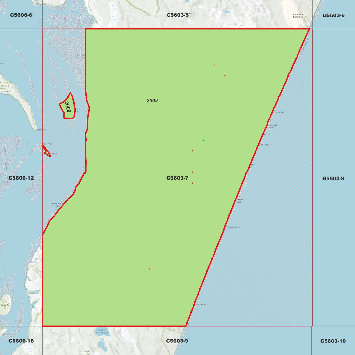 Poyungan Valley 1m Digital Elevation Model (G5603-7)