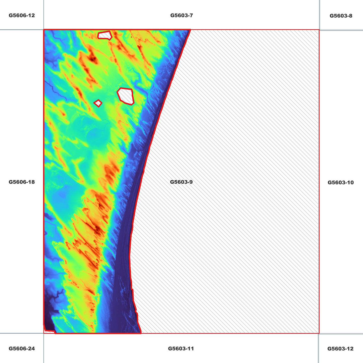 Boomanjin 1m Digital Elevation Model (G5603-9)