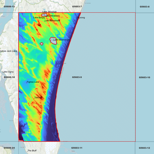 Boomanjin 1m Digital Elevation Model (G5603-9)