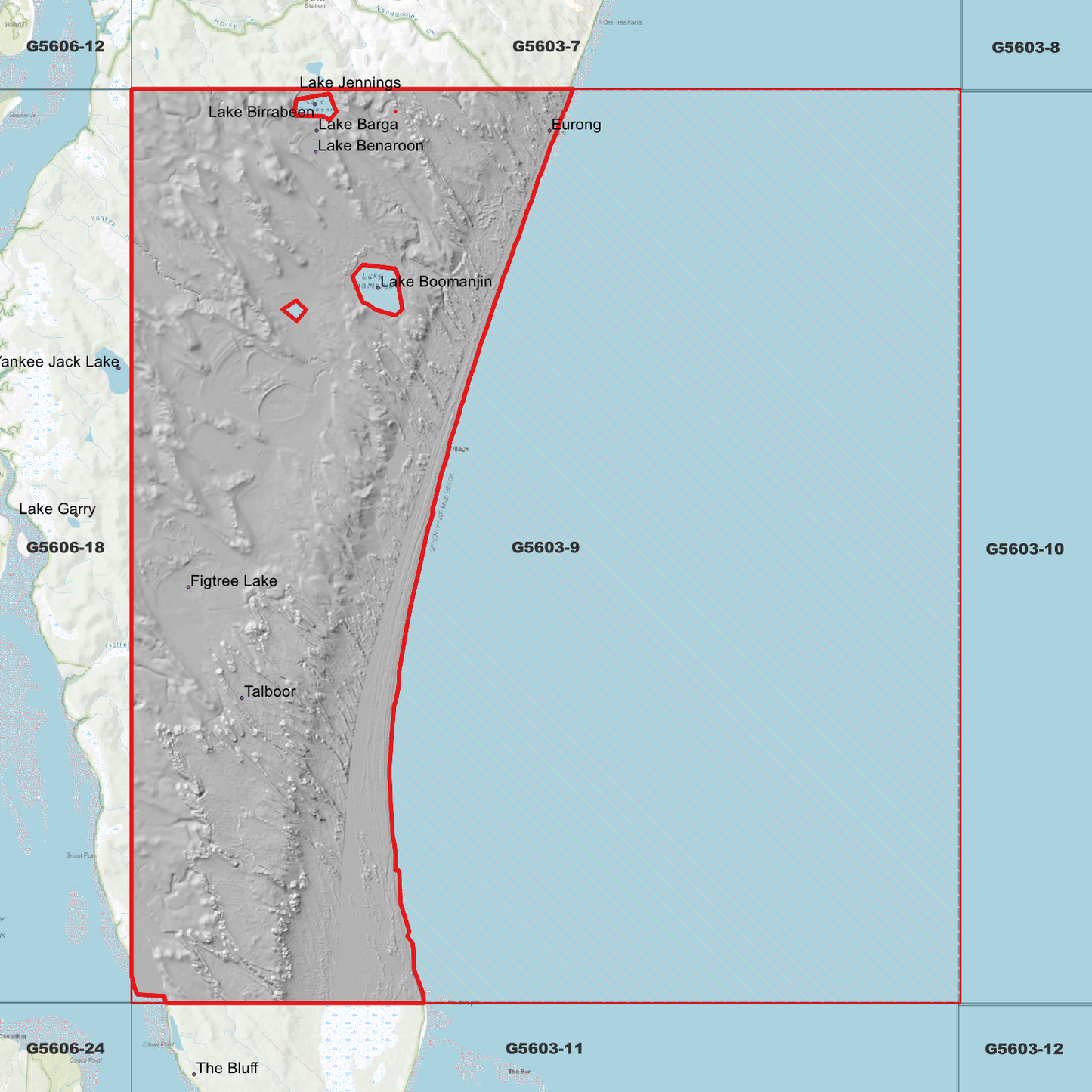 Boomanjin 1m Digital Elevation Model (G5603-9)
