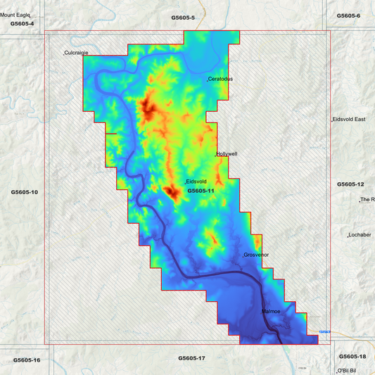 Eidsvold 1m Digital Elevation Model (G5605-11)