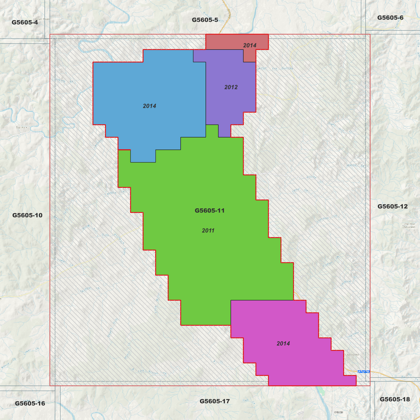 Eidsvold 1m Digital Elevation Model (G5605-11)