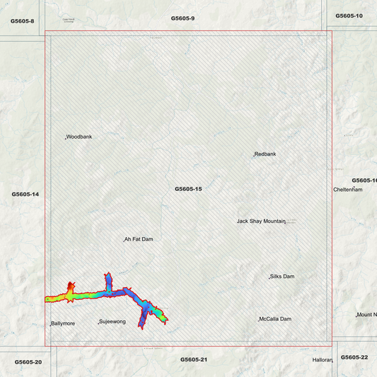 Sujeewong 1m Digital Elevation Model (G5605-15)