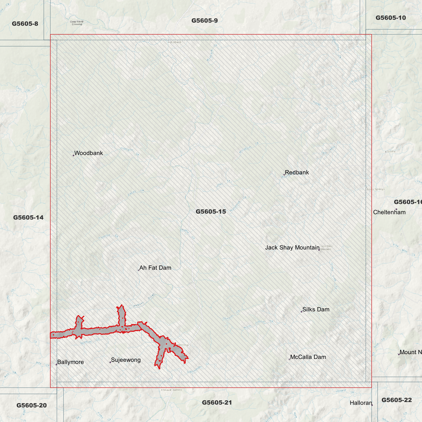 Sujeewong 1m Digital Elevation Model (G5605-15)
