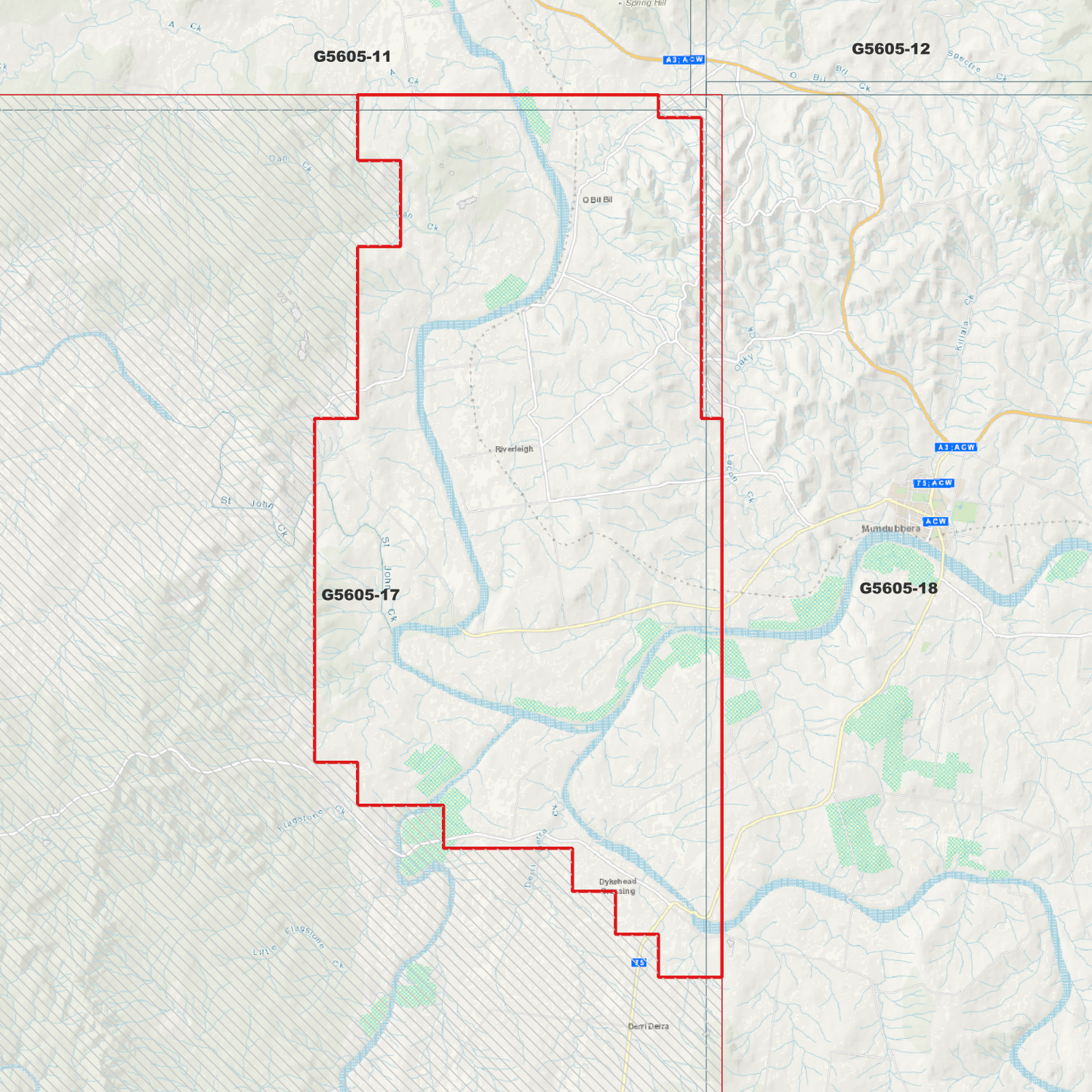 O'Bil Bil 1m Digital Elevation Model (G5605-17)