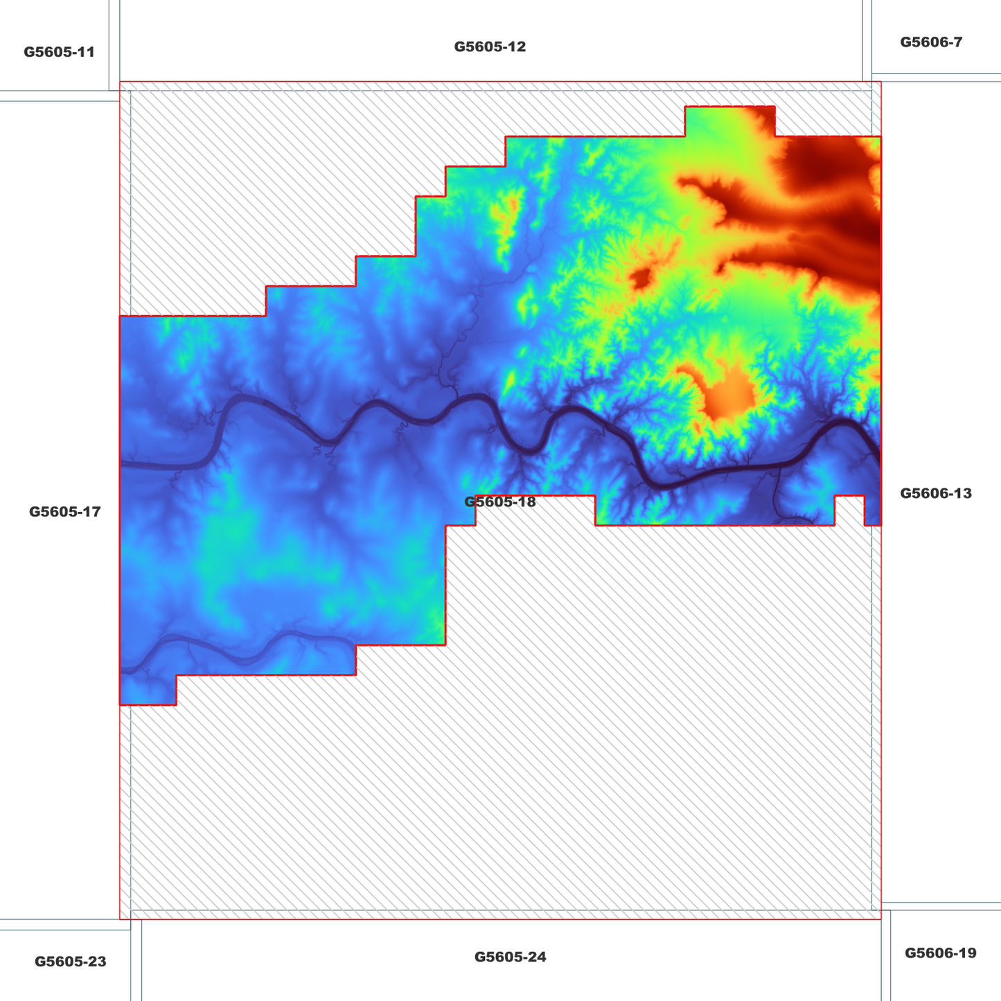 Mundubbera 1m Digital Elevation Model (G5605-18)