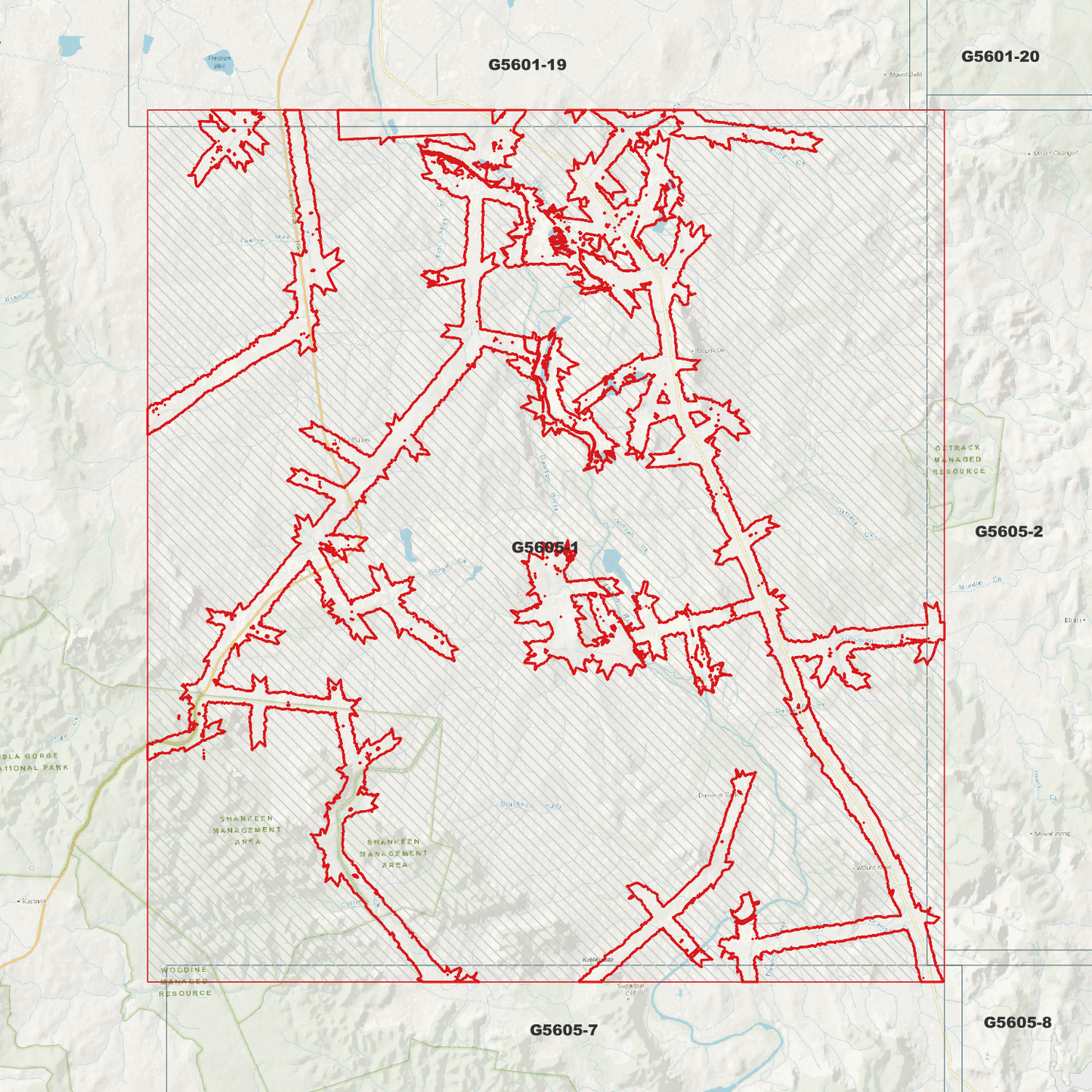 Mount Ox 1m Digital Elevation Model (G5605-1)
